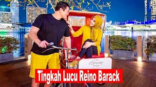 Tingkah Lucu Reino Barack Tiru Gaya Syahrini Demi Menghibur Sang Istri