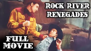 ROCK RIVER RENEGADES | The Range Busters | Ray Corrigan | Full Western Movie | English | HD | 720p