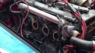 How to remove an Alfa Romeo 2000 Bertone GTV Inlet Manifold Removal Part 2