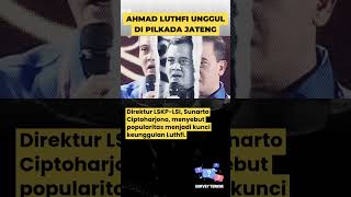 Survei Pilkada Jateng 2024: Ahmad Luthfi-Taj Yasin Unggul Telak! Kalahkan Andika Perkasa-Hendi!