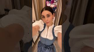 Dirndl Shopping in München. Heute bei Lodenfrey #shorts #shortsvideo #dirndl #tracht