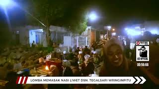 PENUH DENGAN KEMRIAHAN ! Lomba memasak nasi liwet ds. Tegalsari Wringinpitu Mojowarno Jombang