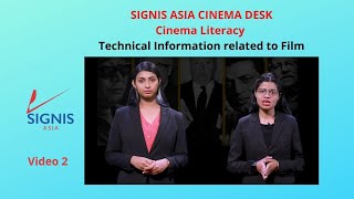 SA CINEMA DESK Cineliteracy  Video 2 on Technical Information related to Films