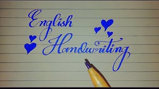 English handwriting practice for beginners|Nabeel Ansari