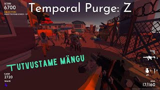 Temporal Purge: Z "Tutvustame mängu"