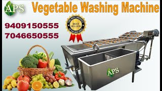 Multi Vegetable Washing Machine In APS Industries Ahmedabad