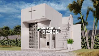 Mausoleum Design - Minimalist Mausoleum 5x5 W/ Toilet EP27