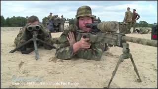 NATO|| Nato shoots Fire Range