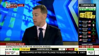 FIIG Securities' Mark Bayley Guest Hosts Sky - Part 1/2 | 24/08/16