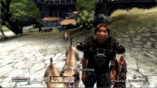 Oblivion NPC goes hunting