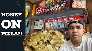 HONEY GLAZED PIZZA!!? Food review | Musashimurayam, Japan