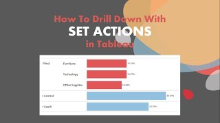 How To Drill Down With Set Actions In Tableau