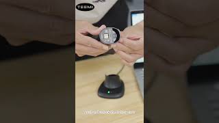 How to swap the battery of TMSL-58CR barcode scanner, tool-free, unlock and pull