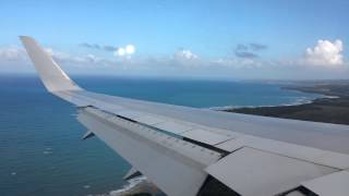 Landing in the Dom Republic