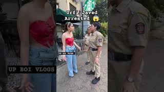 Urfi Javed Arrested 😱 Omg #urfijaved #shorts #mumbaipolice