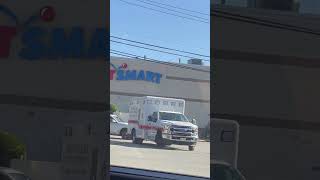 Montclair State University Ambulance Passing By