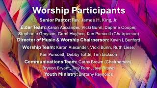 Sunday September 22nd, Worship with United Christian Church