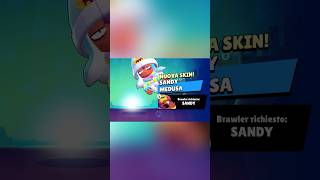 SBLOCCO LA SKIN - SANDY MEDUSA SU BRAWL STARS$$$ #brawlstars #brawlstarsskins