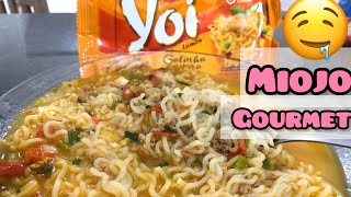 Miojo gourmet temperado/como eu faço 😋#receitasfaceis #miojo #comofazer