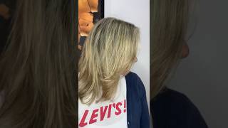 Retoque de soft blond                            #transformation #beauty #hair ir