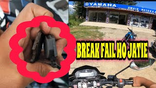 BIKE KI BREAK FAIL HO JATIE  | TIME PA DAKH LIYA  🏍🏍| THE KMR RIDER