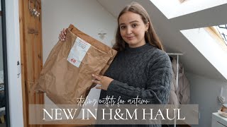 NEW IN H&M HAUL | styling outfits for Autumn