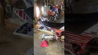 Garage Full of Bikes #bike #yz450 #automobile #bikeracing #yz450f #dirtbike #yfz #yfz450 #motocross