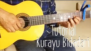 Al Ghazali - Kurayu Bidadari (Tutorial Fingerstyle & Chord Guitar) | Ilham Andika