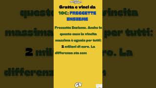 VINCITA MASSIMA dei Gratta e Vinci da 5 a 20 euro #shorts #shortsvideo