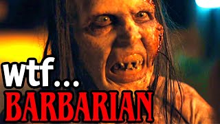 BARBARIAN IS THE SCARIEST MOVIE OF 2022 (REACTION/COMMENTARY)