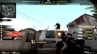 Triple Headshoot with NEGEV Counter Strike Global Offensive Crazy but true