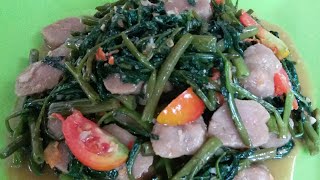 " Cah Kangkung Bakso "