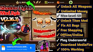 Shadow Fight 2 Mod Apk V2.26.03 | Shadow Fight 2 Mod Apk Latest Version Terabaru | Max Level 50