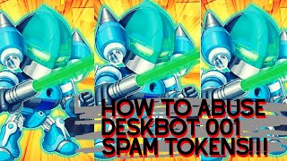 ⭕️DESKBOT 001 IS INSANE!!! I OVER USED THIS CARD+📈DECK LIST| (MACHINE/EARTH/yugioh/遊戯王)