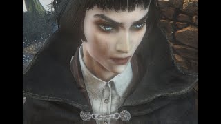 Bloodborne_Facial sliders_goth girl blood tears