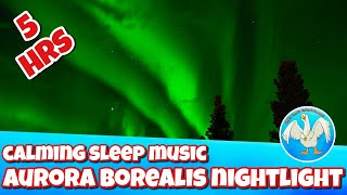 Relaxing Sleep Music Aurora Borealis Nightlight 432hz calming deep sleep music to help ease insomnia