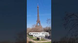 Vendo a Torre Eiffel pela primeira vez