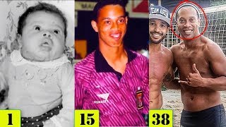 Ronaldinho Transformation (Face, Body & Hair Style) From 1 To 38 Years Old | 2018 New