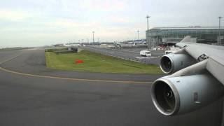 Cathay Pacific 747 Taxi & Takeoff from Tokyo Haneda