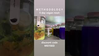 methodology 5 day vegan reset • UPDATED DISCOUNT CODE: MEI234C