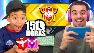 Meu Irmãozinho FICOU 15 Horas JOGANDO SEM PARAR Até PEGAR ELITE Na NOVA TEMPORADA!