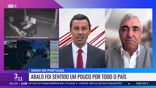 Análise do Presidente do Colégio de Engenharia Civil sobre o Sismo de 26 de agosto 2024  | RTP3