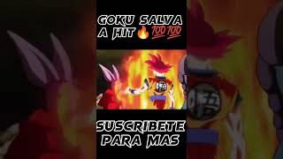 Goku Salva a Hit🔥💯💯