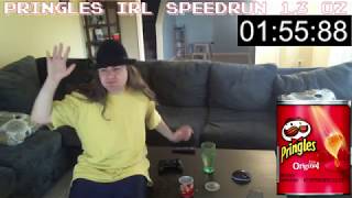 Pringles IRL Speedrun - 1.3oz in 1:55.88