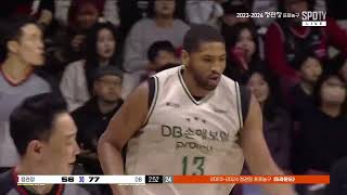 Dedric Lawson - 40 POINTS 11 REBS 5 ASTS 6 STLS vs Anyang (4 February 2024)