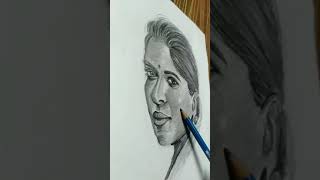 #shorts drawing practice in 10-15 min | How to draw portrait | Rahul Art Academy | YouTube shorts