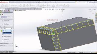 29 - Solidworks 2013 Eğitim - Fillet Chamfer Komutları