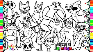 Garten Of Banban 8 Coloring Pages / Coloring New Monsters from Garten Of Banban 8 / NCS Music