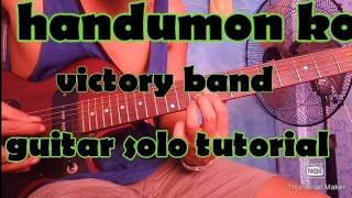 Katapusang panihapon victory band guitar solo tutorial