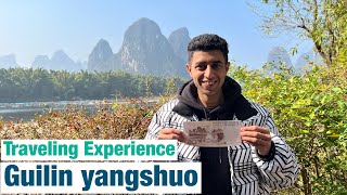 Guilin yangshuo is so beautiful/ Traveling vlogs in China / Study in China / Day 1 in Guilin